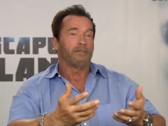 Sly and Arnold Interview With Joel Jaggar for Escape Plan