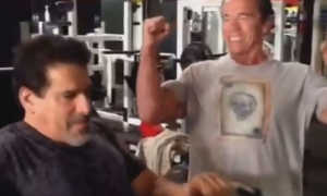 Arnold and Lou Get Pumped