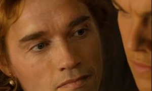 Arnold as Rose in Titanic Deepfake
