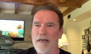 Arnold Talks Genetics for His First Grandchild