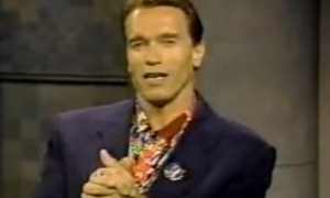 Letterman Interview - 1991 - T2 Promo Image