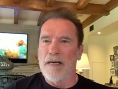 Arnold Talks Genetics for His First Grandchild